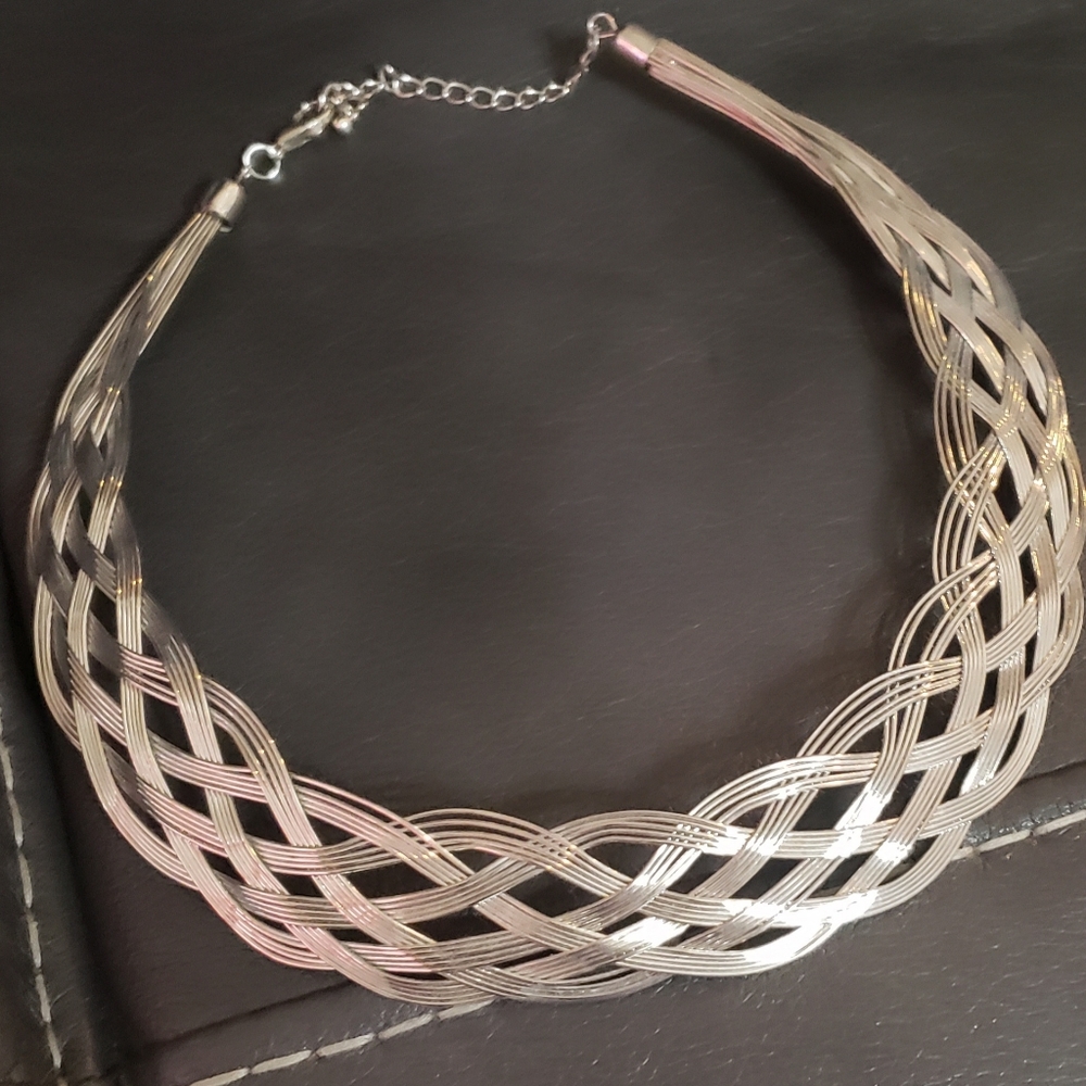 Silver necklace